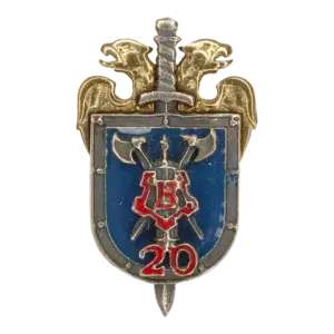 Знак «20 лет Оперативно-боевой группе «Вихрь»